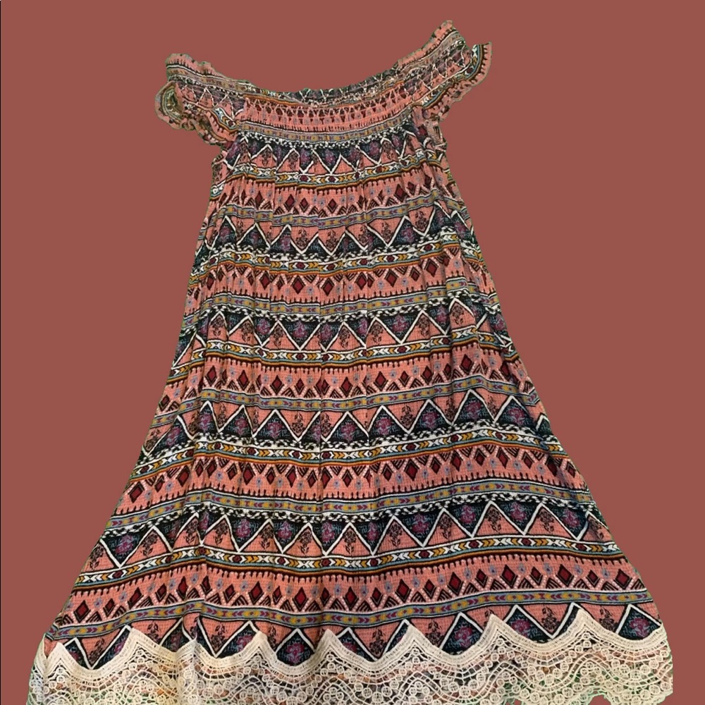 Girls print dress